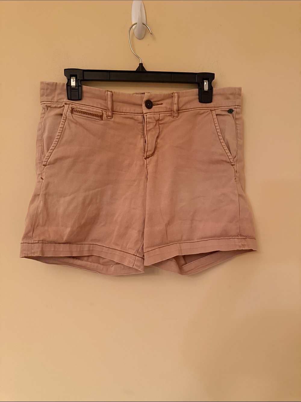 Anthropologie Pilcro Washed Khaki Chino Shorts‎ Size 26"